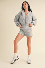 Load image into Gallery viewer, Cozy Era Fleece Crop Full Zip Hoodie