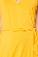 Load image into Gallery viewer, Oh Sunny Day Knit Midi Wrap Dress