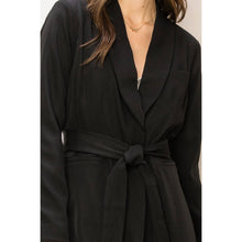Load image into Gallery viewer, Off the Record Belted Blazer