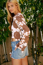 Load image into Gallery viewer, Wildflowers Crochet Crop Pullover (Bestseller Restock)