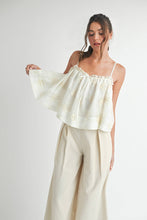 Load image into Gallery viewer, Whisper Sweet Nothings Embroidered Top