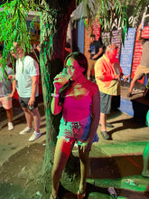 Load image into Gallery viewer, It’s Electric Onsie Athleisure Stretch Romper