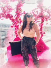 Load image into Gallery viewer, Preppy Princess Rebel Sheer Pearls Top (Nude)