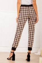 Load image into Gallery viewer, Chic Houndstooth Brushed Joggers