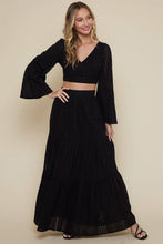 Load image into Gallery viewer, Desert Bloom Eyelet Crop Top/ Maxi Skirt Set (Sold Separately)