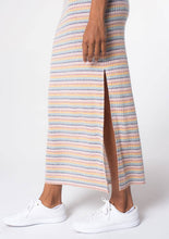 Load image into Gallery viewer, Across the Rainbow Stripes Cross Back Maxi Dress