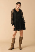 Load image into Gallery viewer, Be My Boho Baby-doll Lace Dress