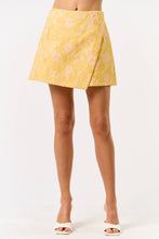 Load image into Gallery viewer, Lemon & Lace Wrap Skort