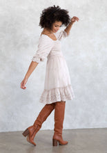 Load image into Gallery viewer, Bohemian Bliss Eyelet Embroidered Dress (2 colors)