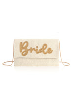 Load image into Gallery viewer, Bride Beaded Clutch Crossbody