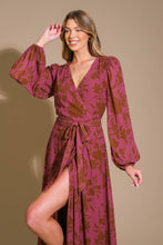 Load image into Gallery viewer, A Rustic Affair Wrap Maxi Dress