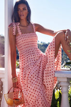 Load image into Gallery viewer, Tuscan Sun Tiered Tie Strap Maxi Dress