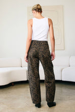 Load image into Gallery viewer, Wild & Free Leopard Print Relaxed Wide Leg Jeans