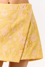 Load image into Gallery viewer, Lemon & Lace Wrap Skort