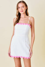 Load image into Gallery viewer, Simply Sweet Linen Mini Dress