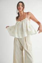 Load image into Gallery viewer, Whisper Sweet Nothings Embroidered Top (last one L)