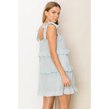 Load image into Gallery viewer, Coral Reef Ruffle Extra Mini Junior/ Petite Dress