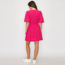 Load image into Gallery viewer, Strawberry Bliss Bow Stripe Dress
