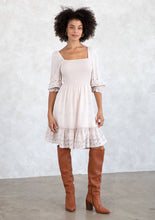 Load image into Gallery viewer, Bohemian Bliss Eyelet Embroidered Dress (last one s)