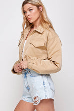 Load image into Gallery viewer, Crisp Cool Days Cropped Padded Jacket