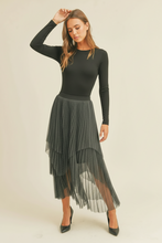 Load image into Gallery viewer, Starry Nights Asymmetrical Skirt