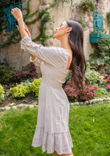 Load image into Gallery viewer, Bohemian Bliss Eyelet Embroidered Dress (last one s)