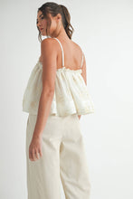 Load image into Gallery viewer, Whisper Sweet Nothings Embroidered Top