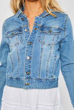 Load image into Gallery viewer, Goes with Everything Stretch Denim Jacket