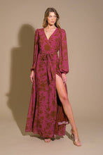 Load image into Gallery viewer, A Rustic Affair Wrap Maxi Dress