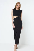 Load image into Gallery viewer, Night Out Cut-Out Maxi Dress