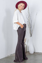 Load image into Gallery viewer, Corduroy Cowgirl Extreme Flares (Camel or Charcoal)