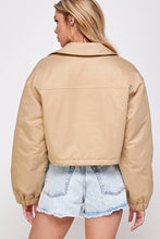 Load image into Gallery viewer, Crisp Cool Days Cropped Padded Jacket
