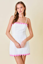 Load image into Gallery viewer, Simply Sweet Linen Mini Dress