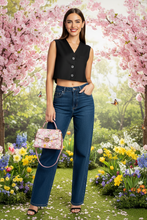 Load image into Gallery viewer, Modern Women Crop Button Front Vest Top
