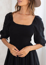 Load image into Gallery viewer, Bohemian Bliss Eyelet Embroidered Dress (2 colors)
