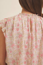 Load image into Gallery viewer, Romantic Ruffles Floral Chiffon Dress (last one M)