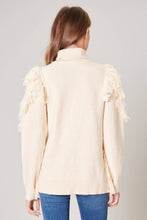 Load image into Gallery viewer, Fuschia Fringe Sweater