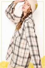 Load image into Gallery viewer, Stone Ridge Flannel Button Down Plaid Shacket