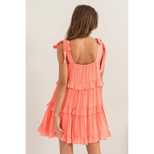 Load image into Gallery viewer, Coral Reef Ruffle Extra Mini Junior/ Petite Dress