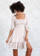 Load image into Gallery viewer, Bohemian Bliss Eyelet Embroidered Dress (2 colors)