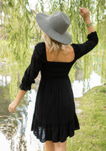 Load image into Gallery viewer, Bohemian Bliss Eyelet Embroidered Dress (2 colors)