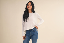 Load image into Gallery viewer, Light as a Feather Layering Top