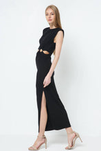 Load image into Gallery viewer, Night Out Cut-Out Maxi Dress