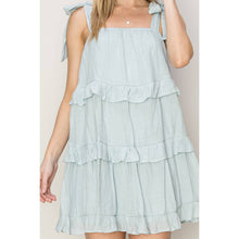 Load image into Gallery viewer, Coral Reef Ruffle Extra Mini Junior/ Petite Dress