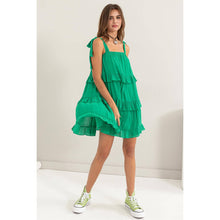 Load image into Gallery viewer, Coral Reef Ruffle Extra Mini Junior/ Petite Dress