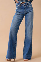 Load image into Gallery viewer, Let’s Go High Rise Relaxed Boot Cut Denim