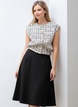 Load image into Gallery viewer, Office Break Oversized Tweed Vest