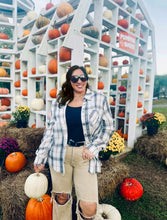 Load image into Gallery viewer, Stone Ridge Flannel Button Down Plaid Shacket