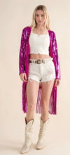 Load image into Gallery viewer, Made to Shine Starburst Sequin Duster
