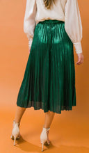 Load image into Gallery viewer, Tinseltown Metallic Midi Skirt